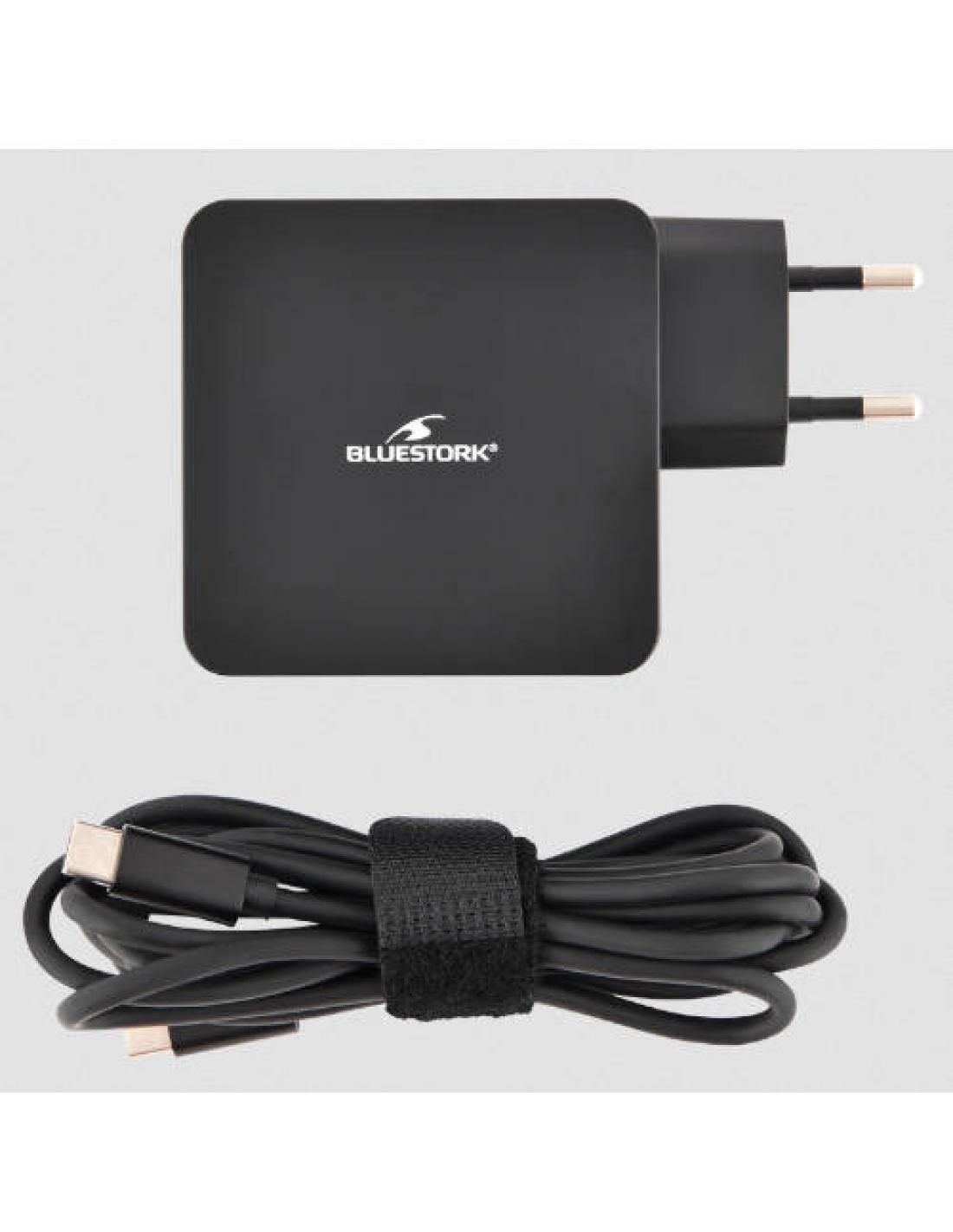 Cargador Ultrabook W Usb C Bluestork