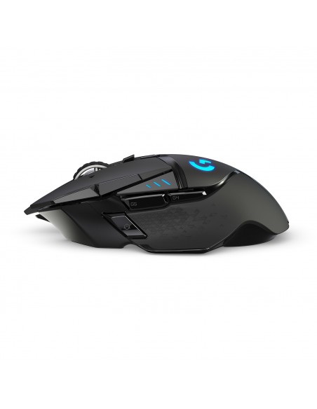 Logitech G G502 ratón mano derecha RF inalámbrico Óptico 25600 DPI