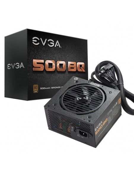 EVGA 500 BQ unidad de fuente de alimentación 500 W 24-pin ATX ATX Negro
