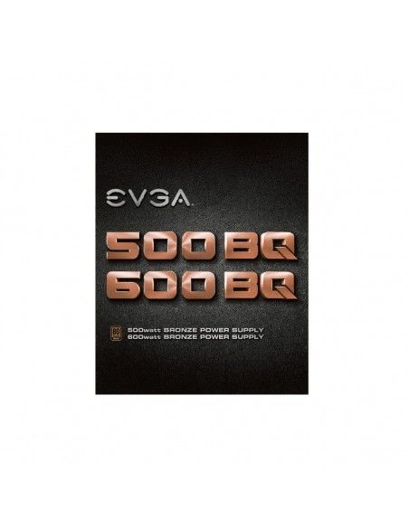 EVGA 500 BQ unidad de fuente de alimentación 500 W 24-pin ATX ATX Negro