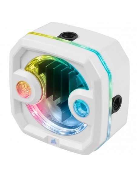 Corsair CX-9040001 Carcasa del ordenador Unidad combinada de bomba-depósito Blanco