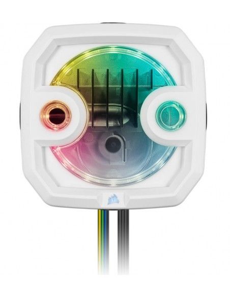 Corsair CX-9040001 Carcasa del ordenador Unidad combinada de bomba-depósito Blanco