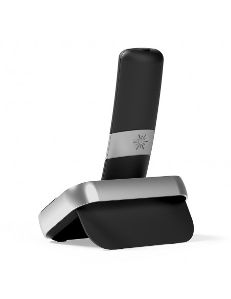 Alcatel F890 Voice Duo zwart Teléfono DECT Identificador de llamadas Negro, Plata