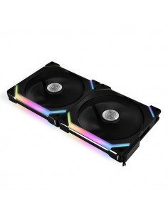 Lian Li Uni Fan SL140 Carcasa del ordenador Ventilador 14 cm Negro 2 pieza(s)