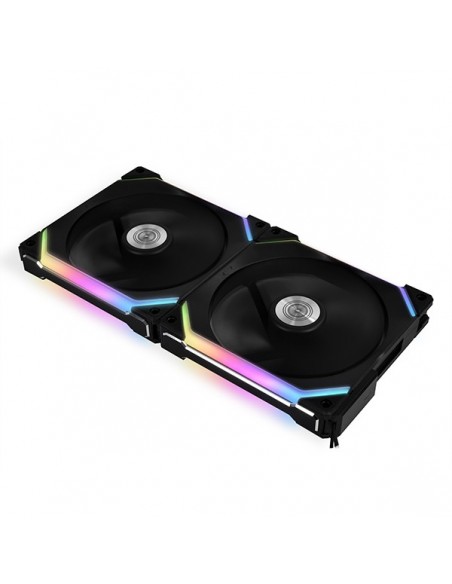 Lian Li Uni Fan SL140 Carcasa del ordenador Ventilador 14 cm Negro 2 pieza(s)