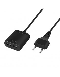 LogiLink PA0255 cargador de dispositivo móvil Negro Interior