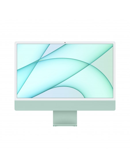 Apple iMac 61 cm (24") 4480 x 2520 Pixeles Apple M 8 GB 256 GB SSD PC todo en uno macOS Big Sur Wi-Fi 6 (802.11ax) Verde