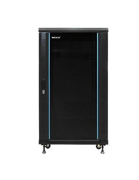 Phasak PHP 6618 armario rack 18U Rack o bastidor independiente Negro