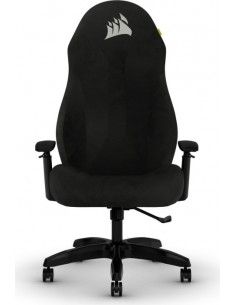 Corsair TC60 Butaca para jugar Asiento acolchado Negro