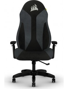 Corsair TC60 Butaca para jugar Asiento acolchado Negro, Gris