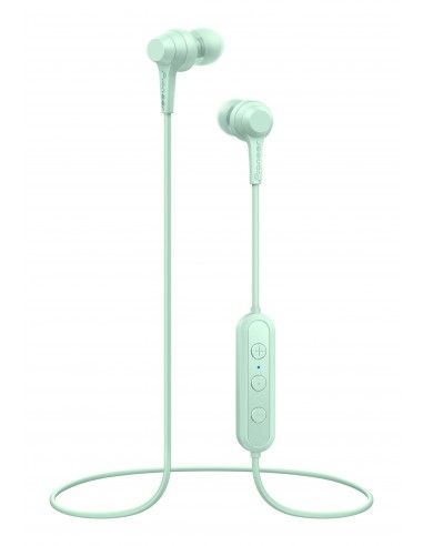 Pioneer C4 Wireless Auriculares Dentro de oído, Banda para cuello MicroUSB Bluetooth Turquesa