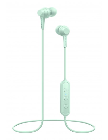 Pioneer C4 Wireless Auriculares Dentro de oído, Banda para cuello MicroUSB Bluetooth Turquesa