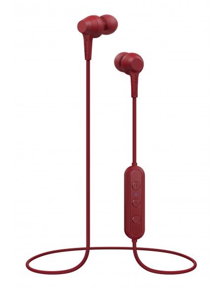 Pioneer C4 Wireless Auriculares Dentro de oído, Banda para cuello MicroUSB Bluetooth Rojo
