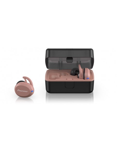 Pioneer E8 Auriculares Dentro de oído Bluetooth Negro, Rosa