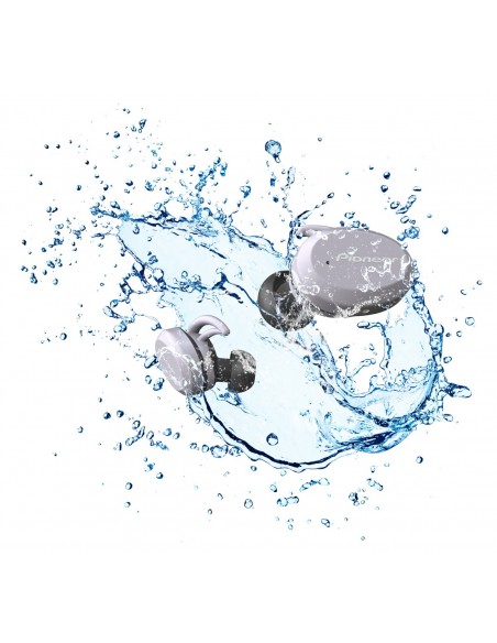 Pioneer SE-E9TW-H auricular y casco Auriculares Dentro de oído Bluetooth Negro, Gris