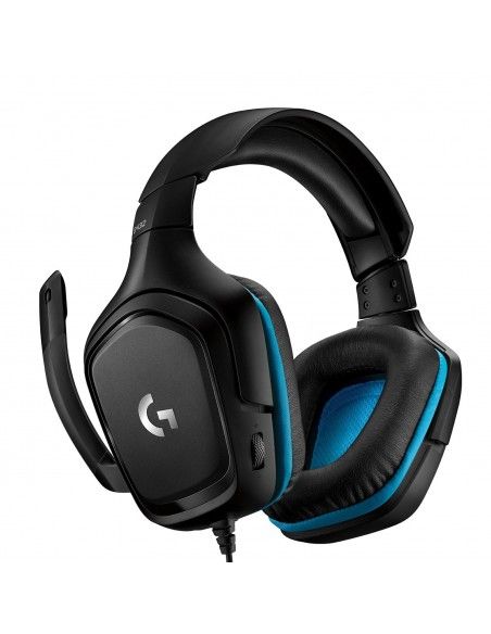 Logitech G G432 Auriculares Diadema Conector de 3,5 mm Negro, Azul