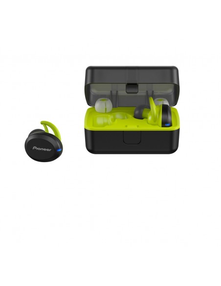 Pioneer SE-E9TW-Y auricular y casco Auriculares Dentro de oído Bluetooth Negro, Amarillo