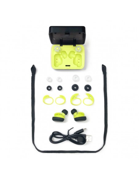 Pioneer SE-E9TW-Y auricular y casco Auriculares Dentro de oído Bluetooth Negro, Amarillo