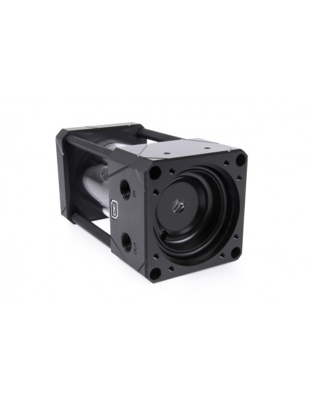 Alphacool Aurora D5 Universal Depósito de refrigeración por agua Negro, Transparente 1 pieza(s)