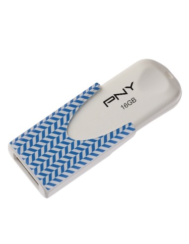 PNY MEMORIA USB HERRINGBONE 16GB - Imagen 1