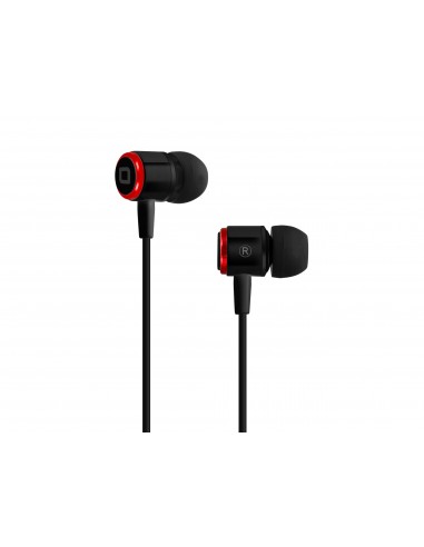 SBS TEMETALINEARK auricular y casco Auriculares Dentro de oído Conector de 3,5 mm Negro