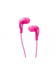 SBS TEINEARPL auricular y casco Auriculares Dentro de oído Conector de 3,5 mm Rosa