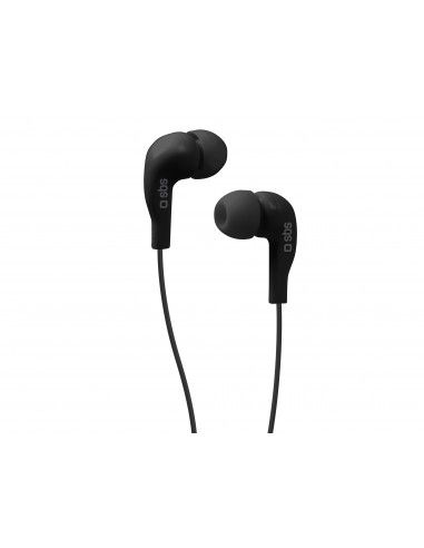 SBS TEINEARKL auricular y casco Auriculares Dentro de oído Conector de 3,5 mm Negro