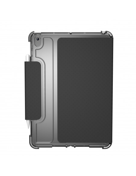 Urban Armor Gear 12191N314043 funda para tablet 25,9 cm (10.2") Libro Negro, Gris, Translúcido