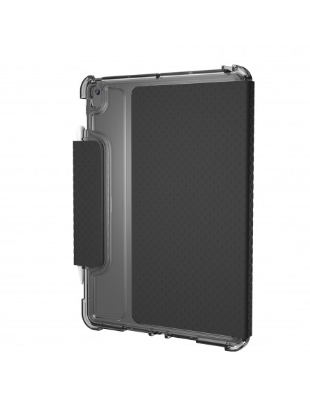 Urban Armor Gear 12191N314043 funda para tablet 25,9 cm (10.2") Libro Negro, Gris, Translúcido