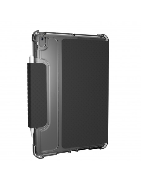 Urban Armor Gear 12191N314043 funda para tablet 25,9 cm (10.2") Libro Negro, Gris, Translúcido