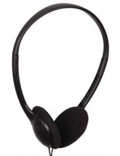 Gembird MHP-123 auricular y casco Auriculares Diadema Conector de 3,5 mm Negro