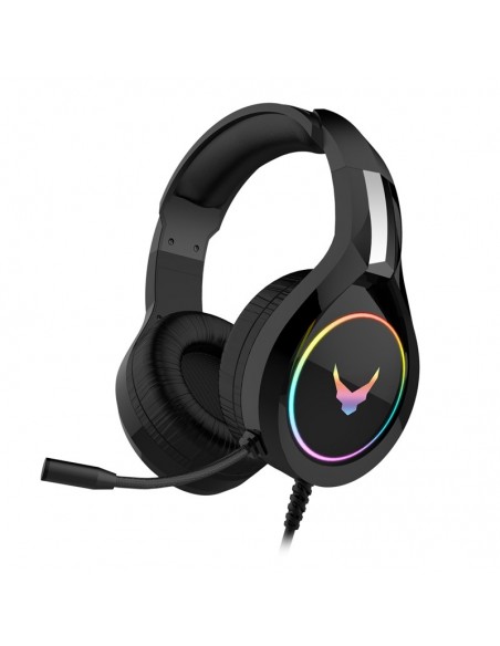 Omega VH6060B Auriculares Diadema Conector de 3,5 mm Negro, Metálico