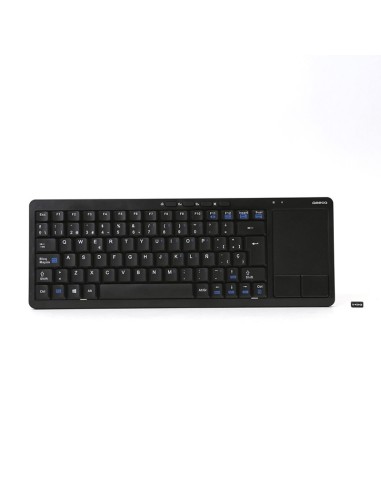 Omega OKB004BES teclado RF inalámbrico QWERTY Negro