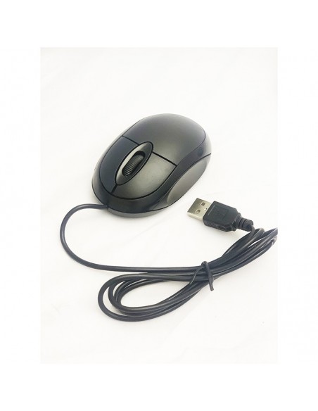 Omega OM06VB ratón Ambidextro USB tipo A Óptico 1200 DPI