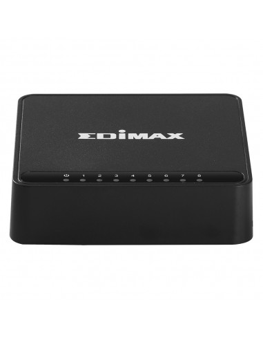 Edimax ES-3308P V3 No administrado L2 Fast Ethernet (10 100) Negro