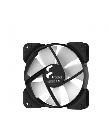 Fractal Design Aspect 12 RGB Carcasa del ordenador Ventilador 12 cm Negro 3 pieza(s)