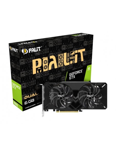 Palit NE51660018J9-1161C tarjeta gráfica NVIDIA GeForce GTX 1660 6 GB GDDR5