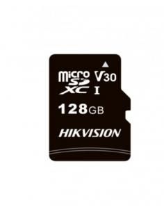 HIKVISION MICROSDHC/128G/CLASS 10 AND UHS-I  / TLC R/W SPEED 92/40MB/S , V30 - Imagen 1