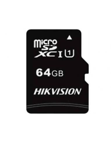 HIKVISION MICROSDHC/64G/CLASS 10 AND UHS-I  / TLC R/W SPEED 92/30MB/S , V30 - Imagen 1