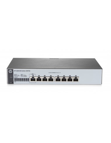 Hewlett Packard Enterprise 1820-8G Gestionado L2 Gigabit Ethernet (10 100 1000) 1U Gris