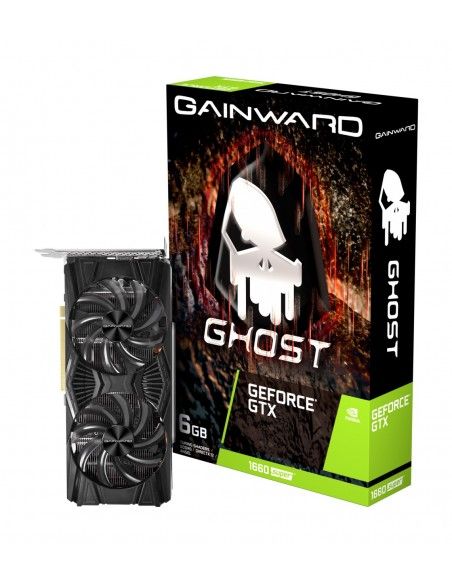 Gainward NE6166S018J9-1160X tarjeta gráfica NVIDIA GeForce GTX 1660 SUPER 6 GB GDDR6