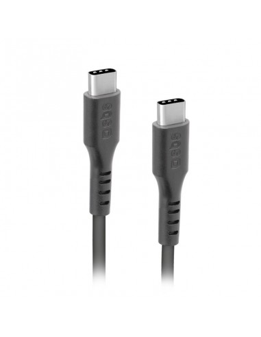 SBS TECABLETCC20K cable USB 1,5 m USB 2.0 USB C Negro