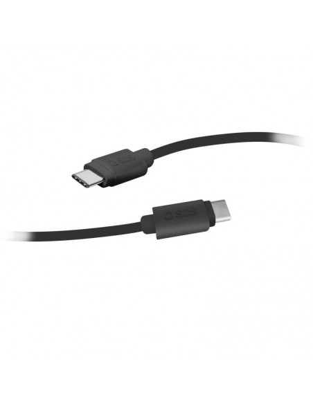 SBS TECABLETCC20K cable USB 1,5 m USB 2.0 USB C Negro