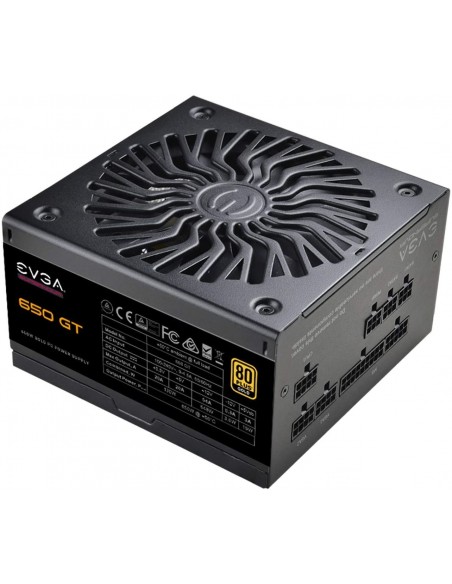 EVGA Supernova 650 GT unidad de fuente de alimentación 650 W 24-pin ATX ATX Negro