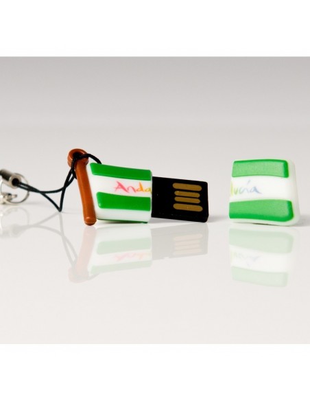 TECH1TECH TEC5117-32 unidad flash USB 32 GB USB tipo A 2.0 Verde, Blanco