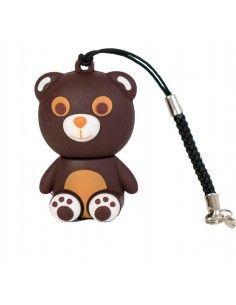 TECH1TECH Totus bear unidad flash USB 32 GB USB tipo A 2.0 Beige, Marrón, Blanco