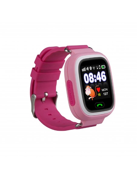 Leotec Kids Way 3,1 cm (1.22") LCD 2G Rosa GPS (satélite)