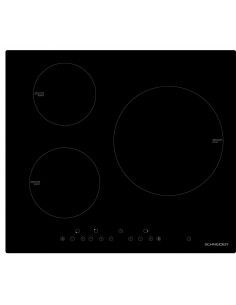 ​SCHNEIDER CONSUMER SCTI6030N1 1 hobs Negro Integrado 52 cm Con placa de inducción 3 zona(s)