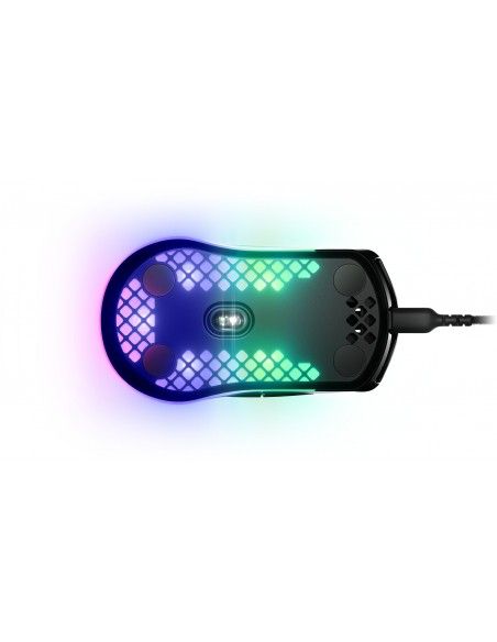 Steelseries Aerox 3 ratón mano derecha USB Tipo C Óptico 8500 DPI