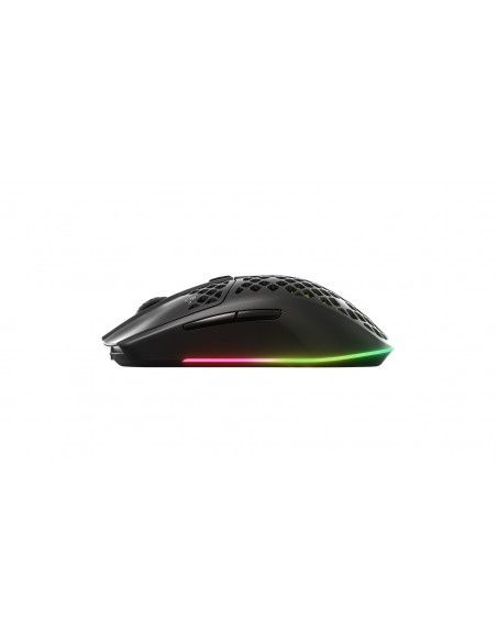 Steelseries Aerox 3 ratón mano derecha RF inalámbrica + Bluetooth Óptico 18000 DPI